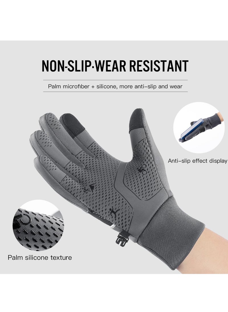 KASTWAVE - Winter Gloves - Waterproof, Thermal, Touchscreen Friendly for Outdoor Sports, Running, Biking, and Driving - Unisex Design for Men and Women - Image 1