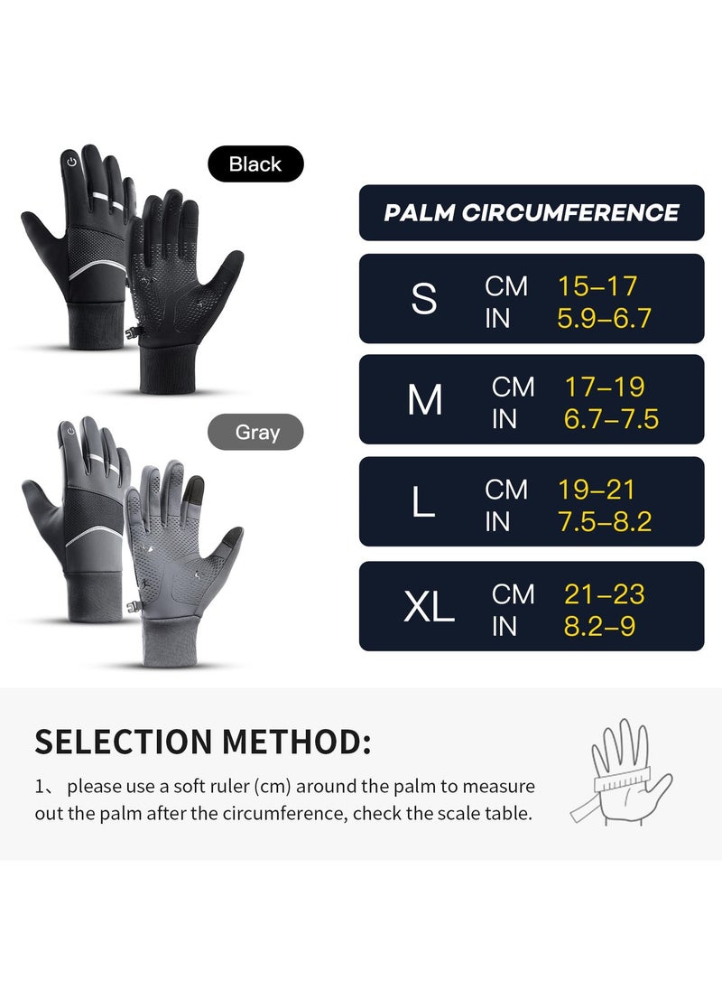 KASTWAVE - Winter Gloves - Waterproof, Thermal, Touchscreen Friendly for Outdoor Sports, Running, Biking, and Driving - Unisex Design for Men and Women - Image 1