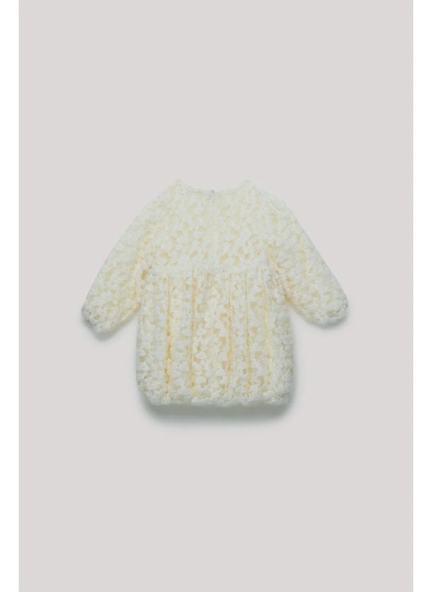 Gb Baby Bg Store Baby Girl Ecru Dress
