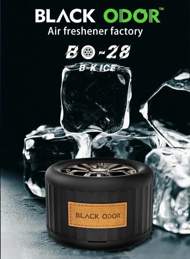 Black ODOR B-K Ice Air Freshener, 45g Premium Air Fragrance, Long-Lasting Freshness BO-28  - Image 1