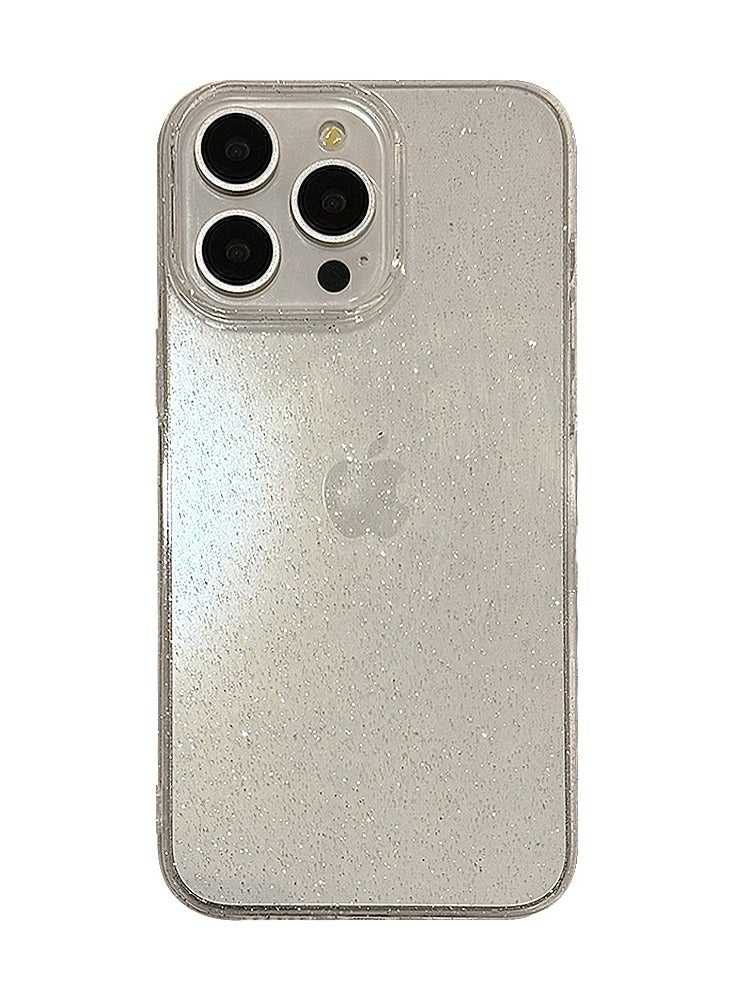 iPhone Case for iPhone 14 Pro Max Case - Diamond Dust Glitter Clear Cover | Slim Yellowing-Resistant - Image 1