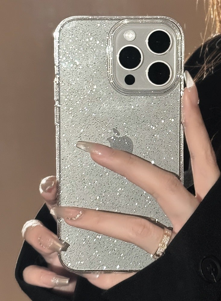 iPhone Case for iPhone 14 Pro Max Case - Diamond Dust Glitter Clear Cover | Slim Yellowing-Resistant - Image 2
