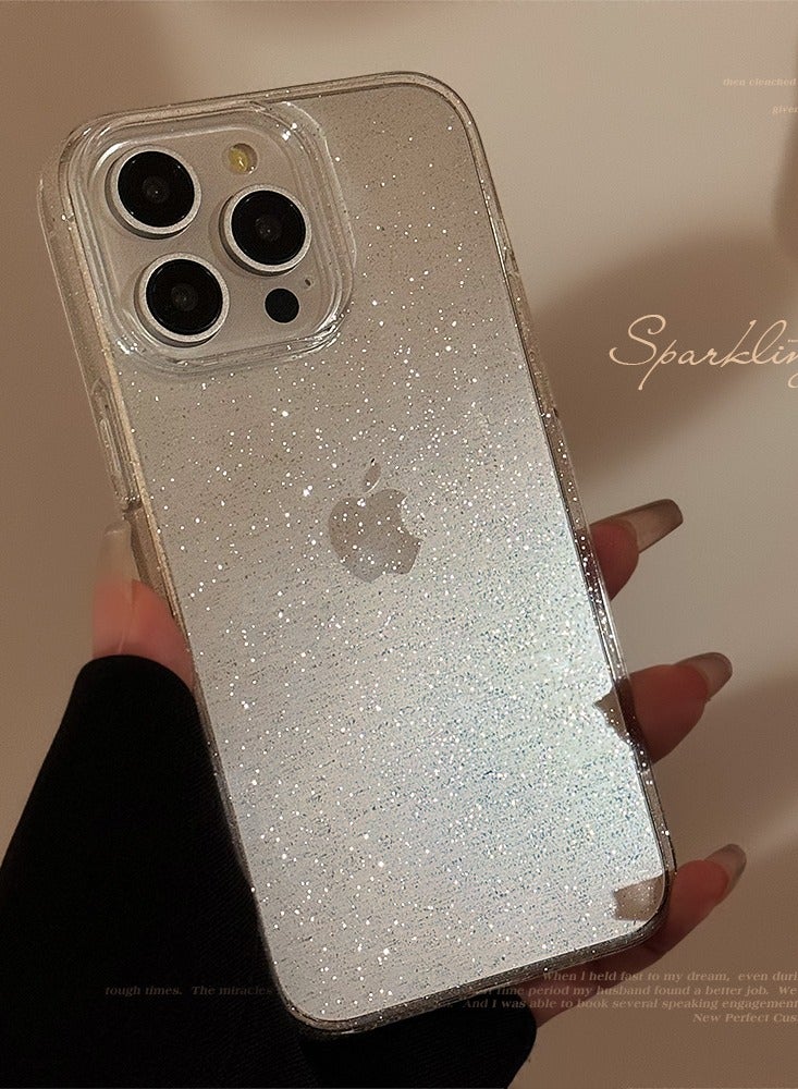 iPhone Case for iPhone 14 Pro Max Case - Diamond Dust Glitter Clear Cover | Slim Yellowing-Resistant - Image 3