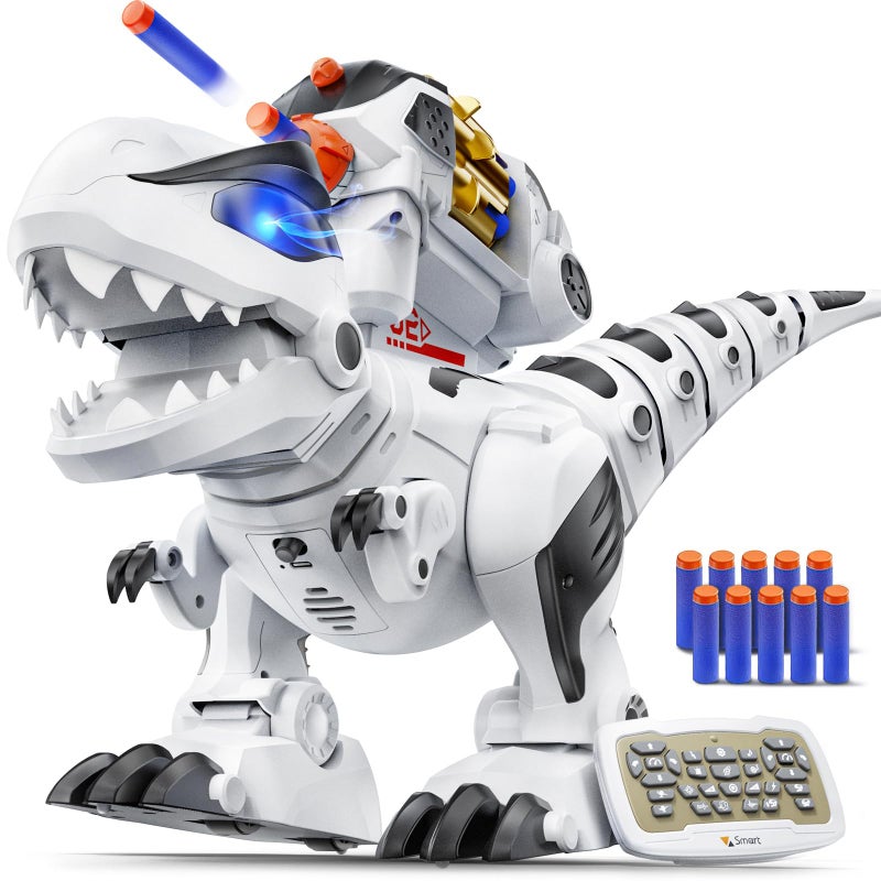 Ruko 8809 Remote Control Robot Dinosaur Toys for Kids Large Rechargeable Toys STEM Programmable Interactive with Sound Effects Birthday Gifts for Boys Girls Age 3 4 5 6 7 8 - Image 2