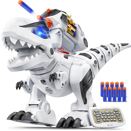Ruko 8809 Remote Control Robot Dinosaur Toys for Kids Large Rechargeable Toys STEM Programmable Interactive with Sound Effects Birthday Gifts for Boys Girls Age 3 4 5 6 7 8 - Image 1