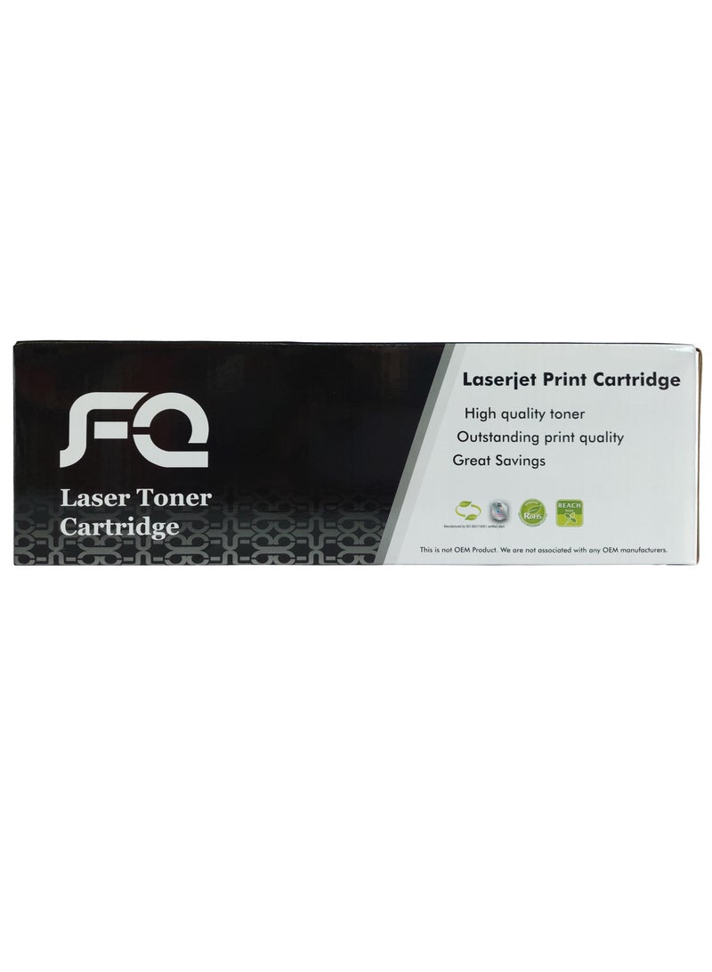 أف كيو خرطوشة حبر 17A CF217A متوافقه مع طابعة اتش بي ليزر جيت LaserJet Pro M102 M102a M102w M130 M130a M130fn M130fw M130nw M132 M132a M132fn M132fp M132fw M132nw M132sfnw M132snw ( اسود ) - Image 4