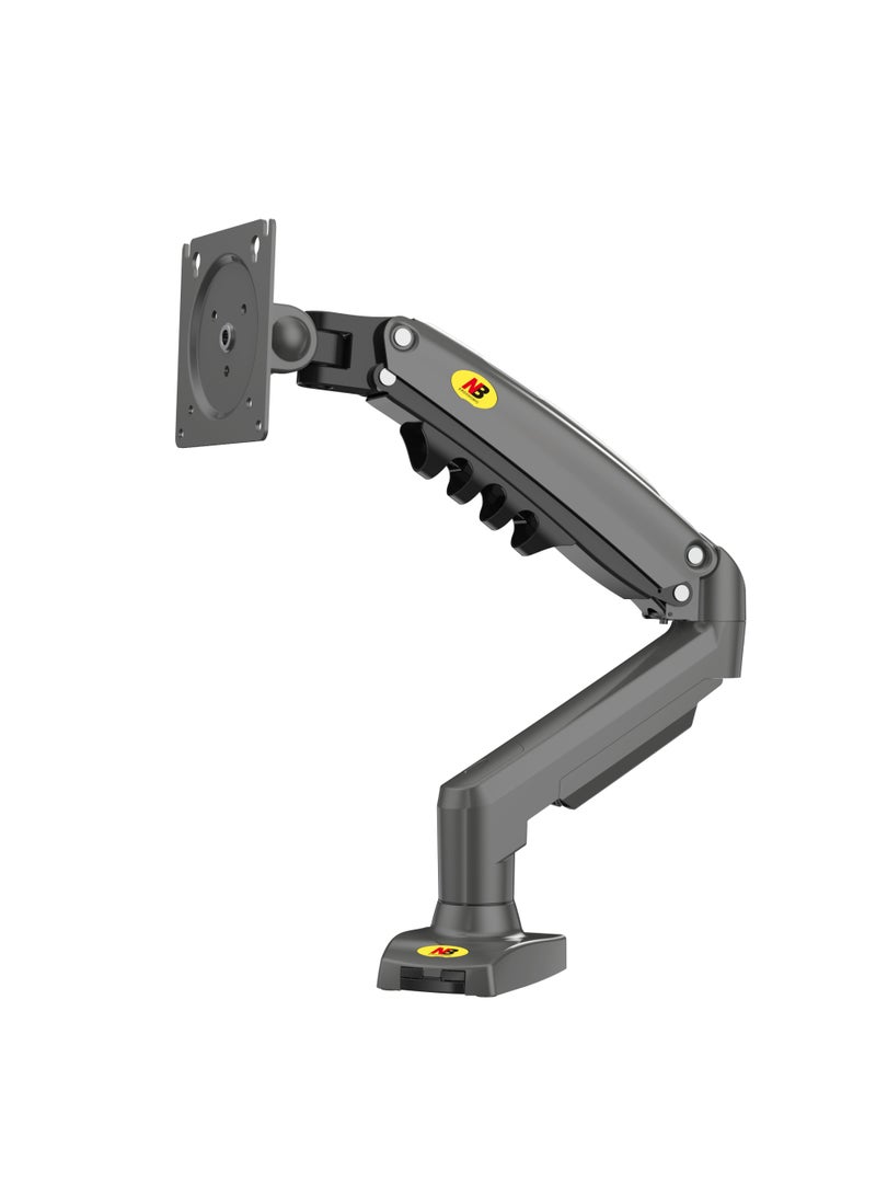 NB ERGONOMIC Full Motion Monitor Arm with Gas Spring for 17-30''Monitors(Within 4.4lbs to 19.8lbs) Computer Monitor Stand, | NB F80 Charcoal - Image 2