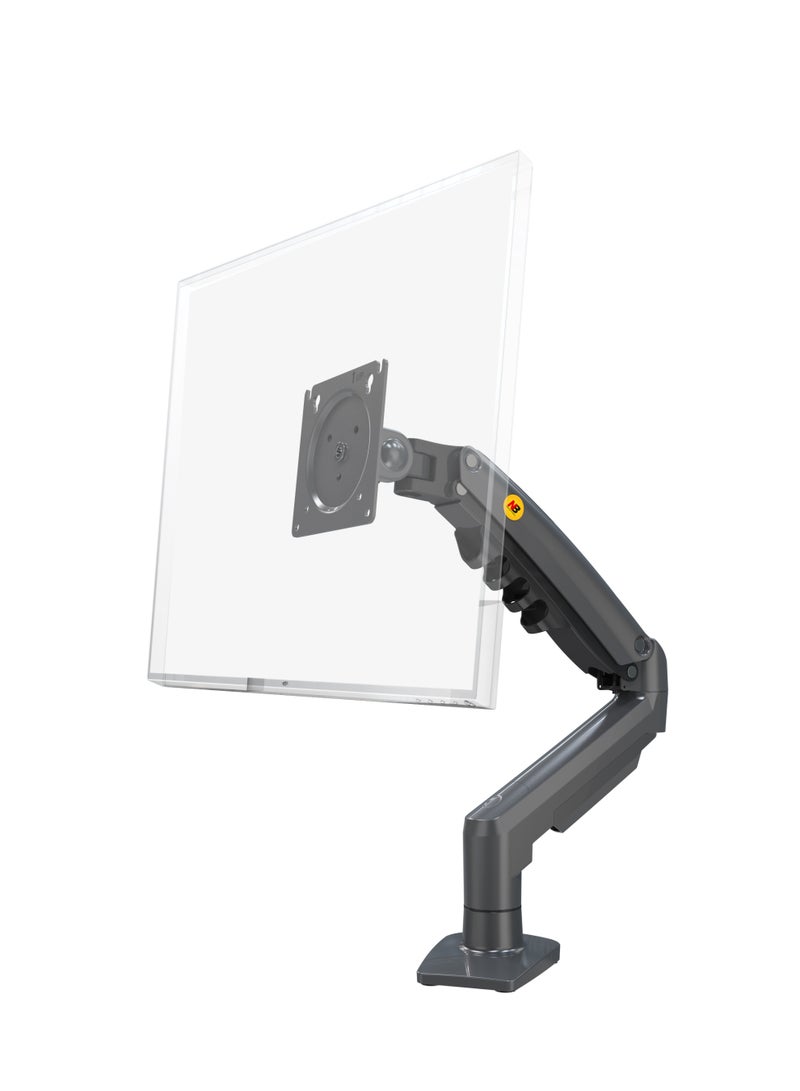NB ERGONOMIC Full Motion Monitor Arm with Gas Spring for 17-30''Monitors(Within 4.4lbs to 19.8lbs) Computer Monitor Stand, | NB F80 Charcoal - Image 3