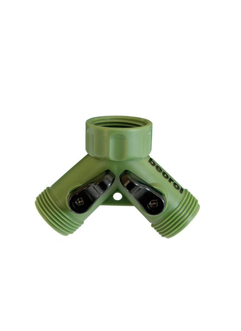 Beorol Garden Hose Connector 3/4" With Shut-off 2Way