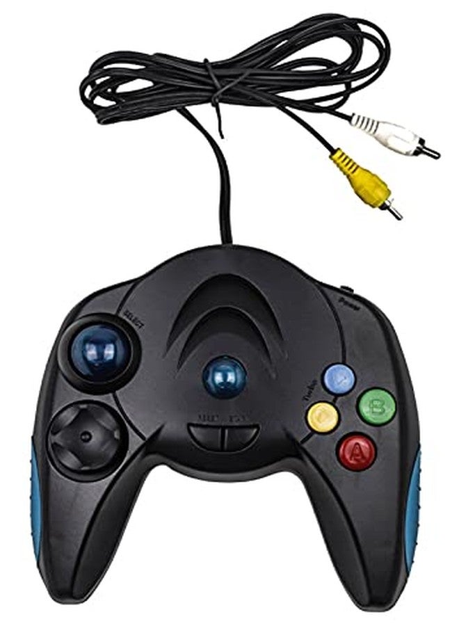 Toyfinity 98000 in 1 Video Game Console 8 Bit Plug and Play TV Supported Classic Handheld Single Player (Built-in Games) Black Video Game - Image 3