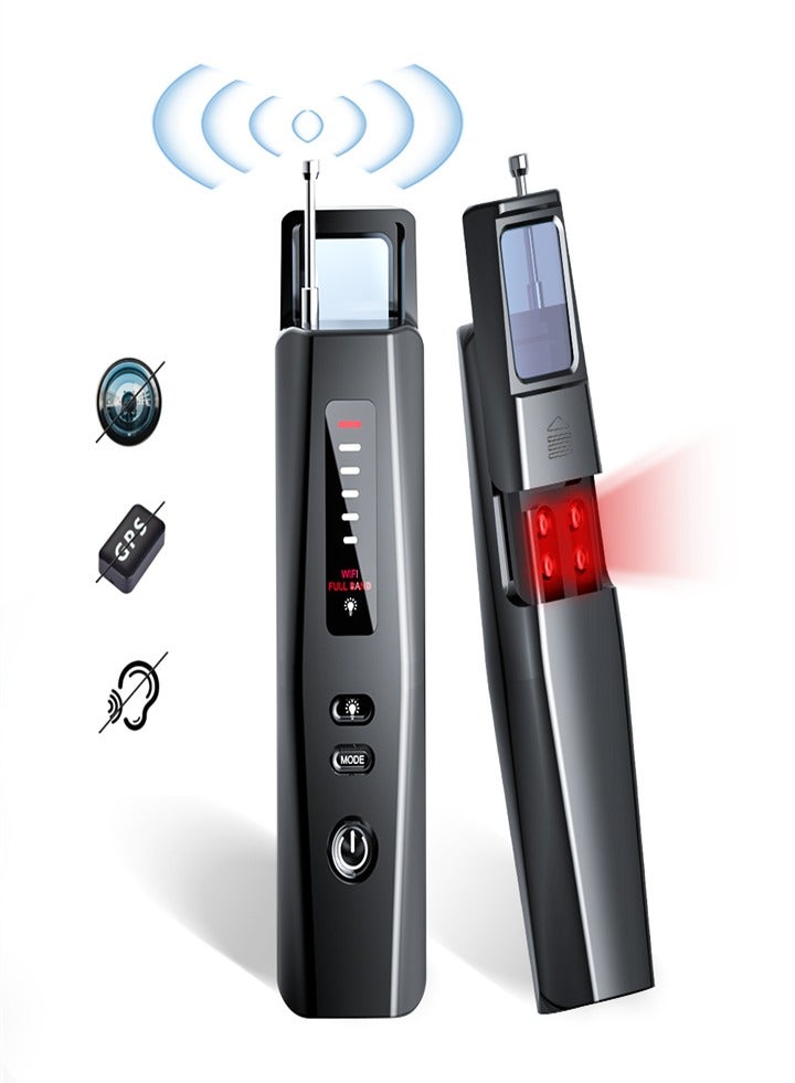 New Detector, 6 Level Sensitivity Multi-Function Camera Detector, Portable Wireless RF Signal Scanner Device Finder for Travel, Office, Hotel - Image 1