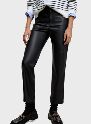 High Waist Pu Pants
