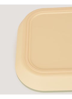 Let's Be Child 2-Piece Square Plate Sage Green-Vanillia  - Image 5