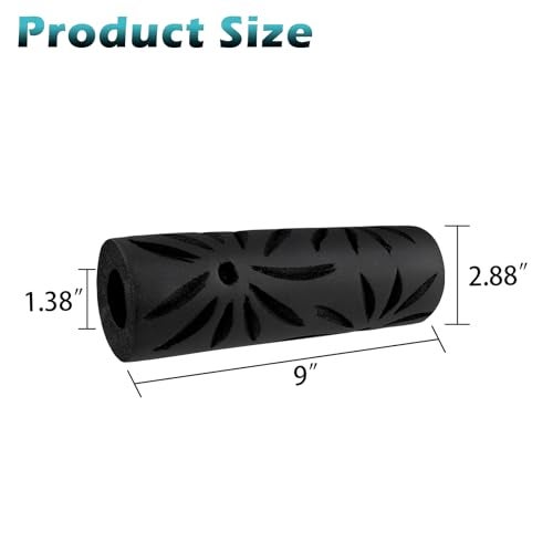 ZTTM Poinsettia Style - Pattern Drywall Texture Roller, 9-inch, Paint Roller for Walls and Ceilings - Image 3