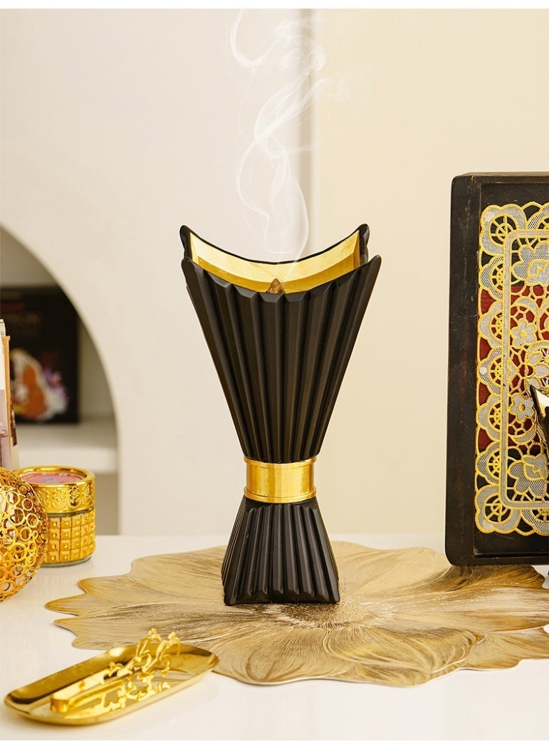Minimalist Modern Middle Eastern Chalice Incense Burner for Home Decor - Image 3