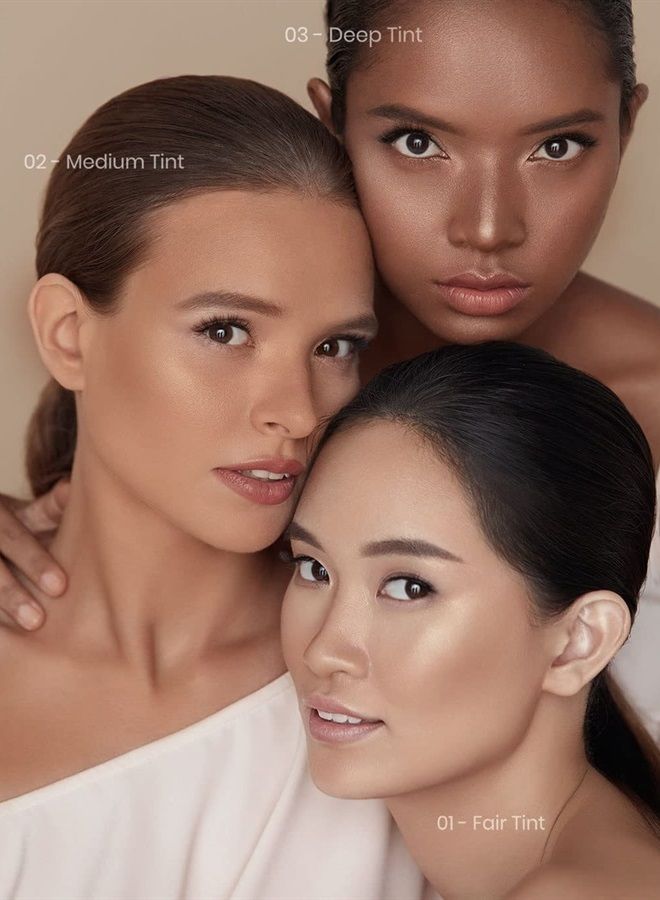 Golden Rose Nude Tinted Moisturizer For Face Tone Smart Sunscreen SPF 25 (FAIR TINT) - Image 3