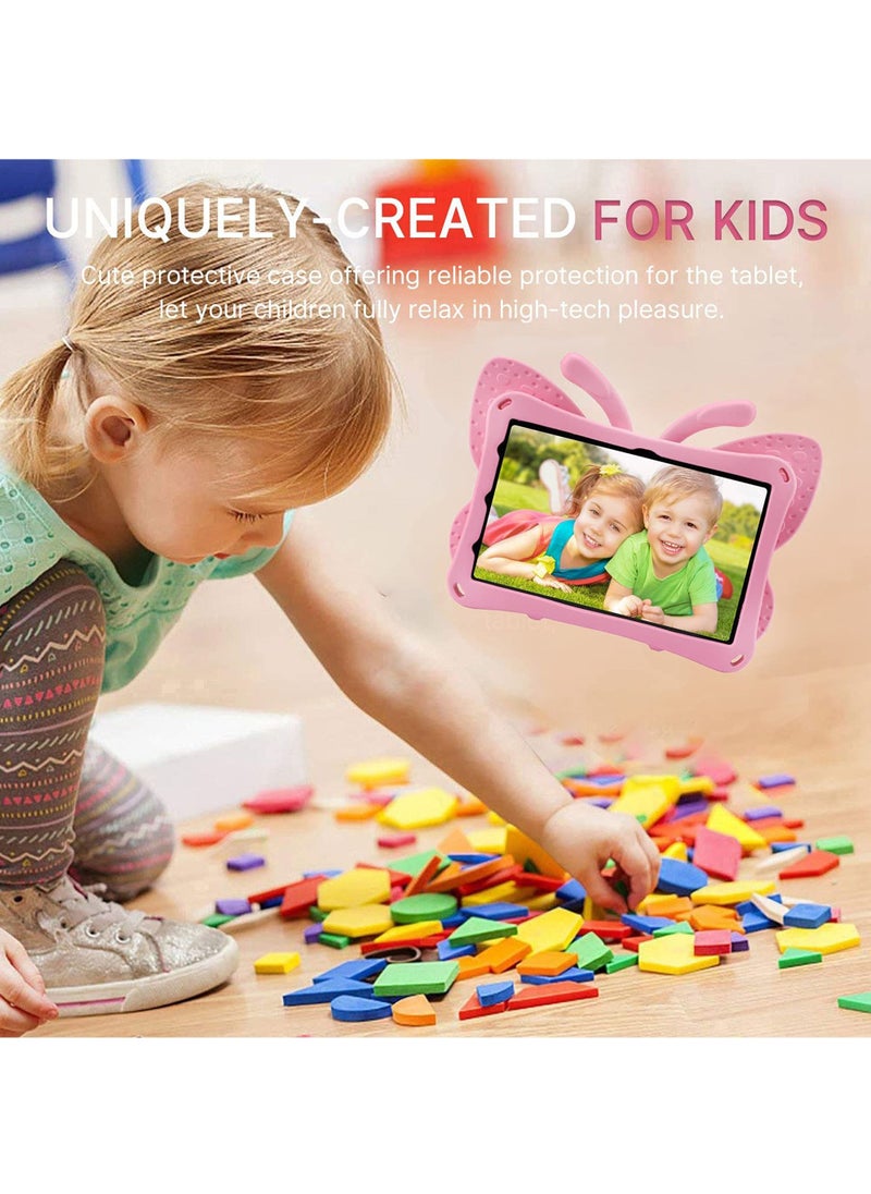 Rock Pow - iPad Pro 11 Case Kids iPad 10.9 Air 4 Air 5 Butterfly Kids Case with Stand Light EVA Full Boby Drop Protective Rugged Shockproof Kid-Proof iPad Pro 11 iPad Air 4 5 Kid Case for Girl Kid Gift - Image 1