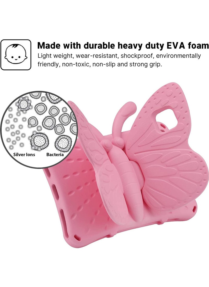 Rock Pow - iPad Pro 11 Case Kids iPad 10.9 Air 4 Air 5 Butterfly Kids Case with Stand Light EVA Full Boby Drop Protective Rugged Shockproof Kid-Proof iPad Pro 11 iPad Air 4 5 Kid Case for Girl Kid Gift - Image 1