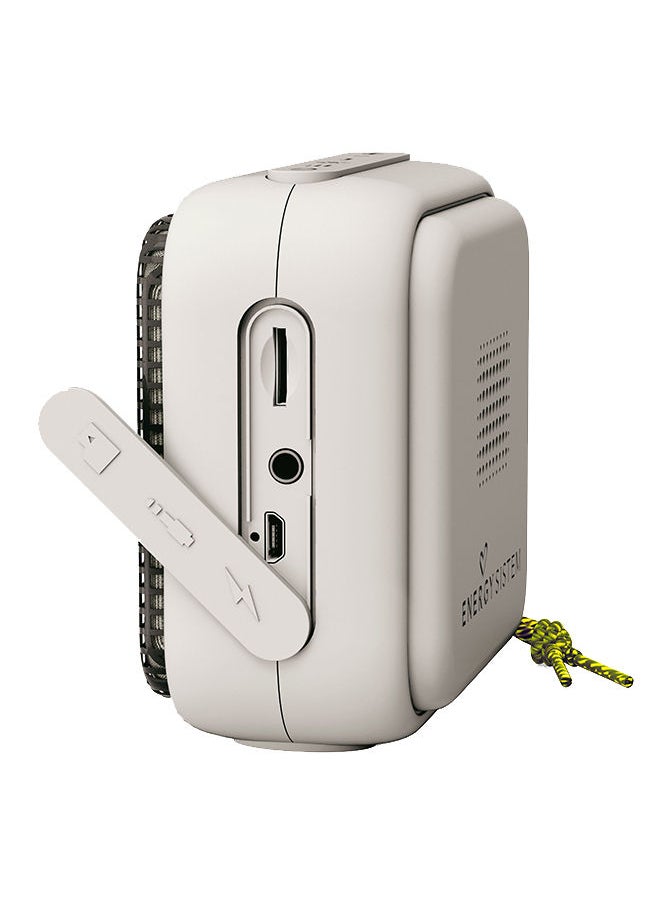 NIBEMINENT - Beat Box 2+ Lightcube (Portable Bluetooth Speaker, lights, TWS, v4.2, 5 W, microSD MP3, FM Radio) Granite - Image 1