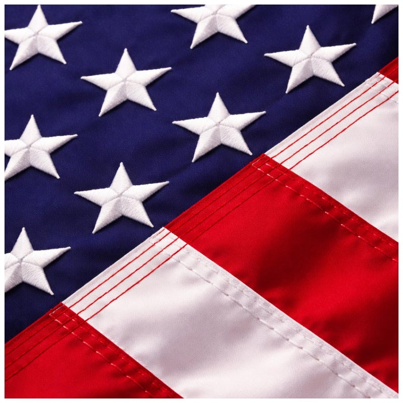 COMFY LIME Premium American Flags for Outside 3x5 â€“ Heavy Duty Nylon, Embroidered Stars & Sewn Stripes - Image 1