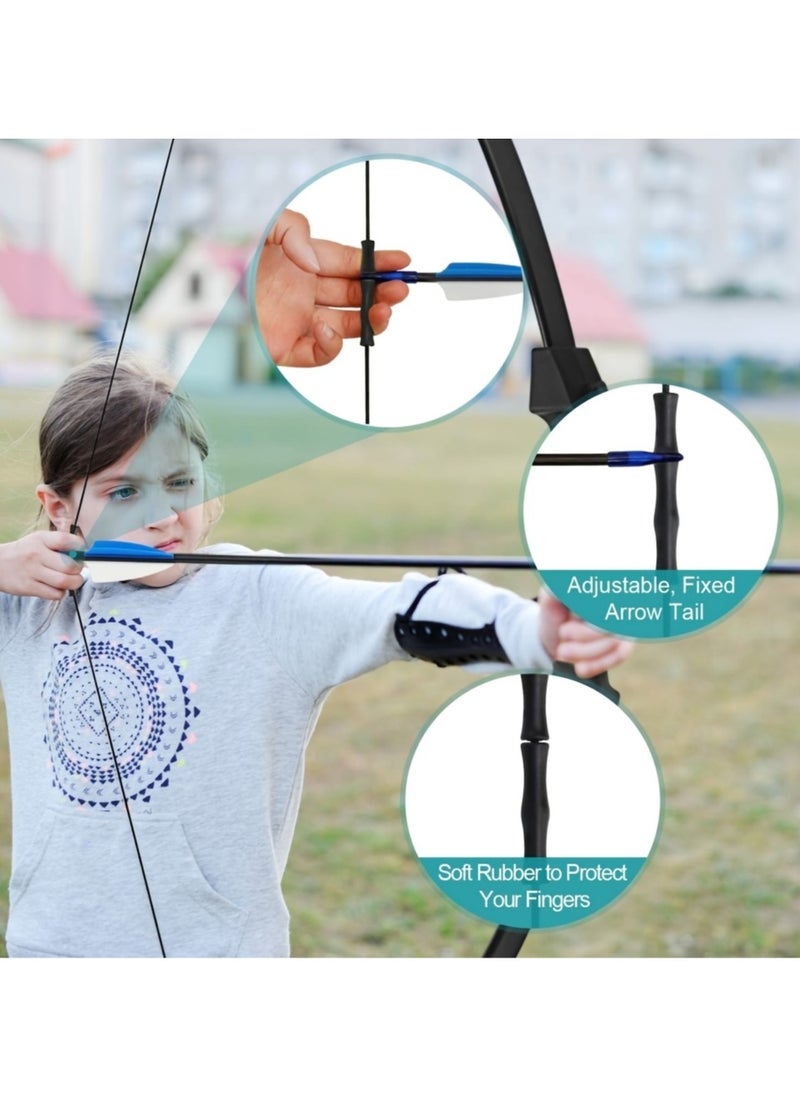 RUIYADA Kids Bow And Arrow Set, Upgraded Youth Bow And Arrow, Kids And Beginner Bow Practice Bow, With 6 Arrows And Accessories For Outdoor Practice Bow And Arrow Set, Sports/Game/Hunting Gifts  - Image 5