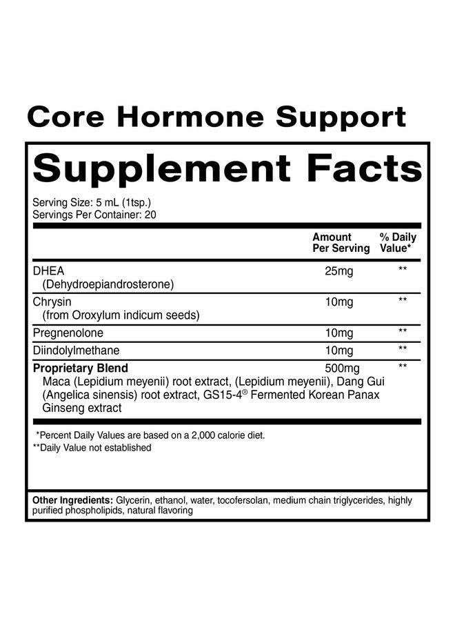 Quicksilver Scientific دعم هرموني أساسي من كويك سيلفر ساينتيفيك 3.88 أونصة سائلة (100 مل) - Image 2