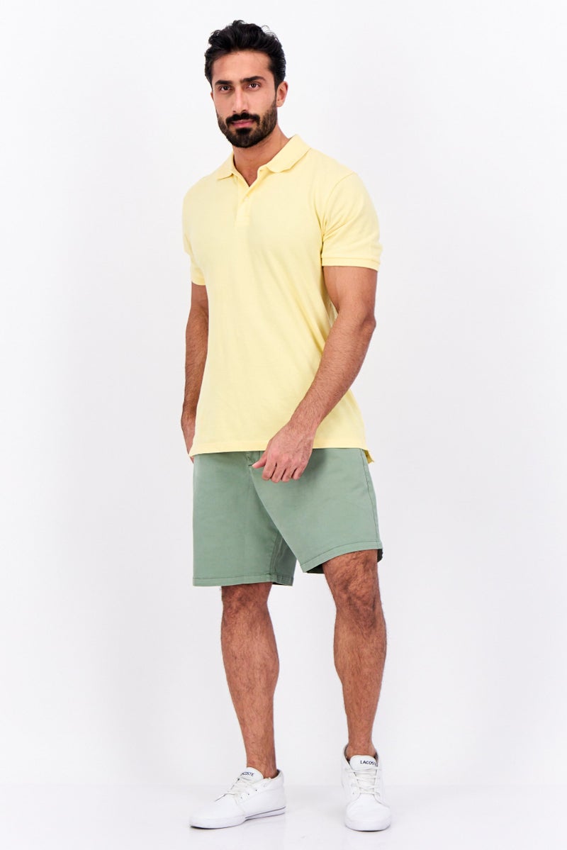 GAP شورتات أساسية بسيطة للرجال بطول 8 بوصات، لون أخضر مريمي - Image 4