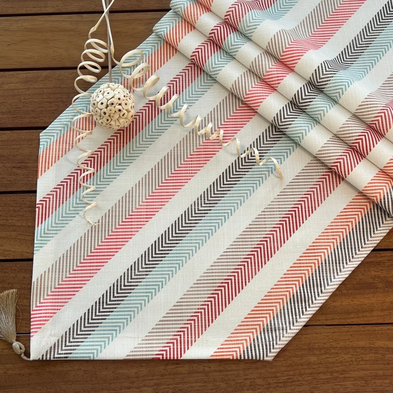 Desenİzmir Pattern Izmir Pattern Pastel Patterned Runner Cover