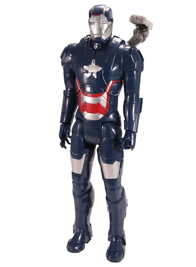 مارفل مجسم شخصية آيرون باتريوت من سلسلة أبطال تيتان من آيرون مان 3، مقاس 12 بوصة