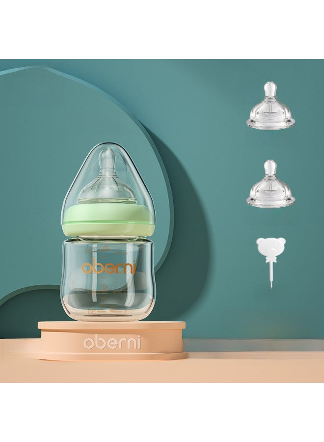 Ml Newborn Glass Bottle Wide Diameter Anti-choking And Anti-flatulence Baby Bottle Baby 0-6 Months