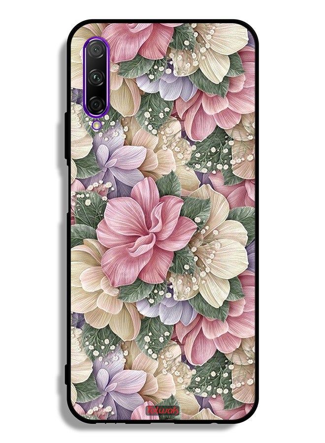 Tolwak Huawei Y9s Protective Case Cover Hd Floral - Image 2