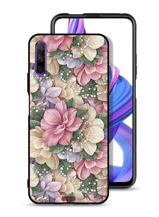 Tolwak Huawei Y9s Protective Case Cover Hd Floral - Image 1