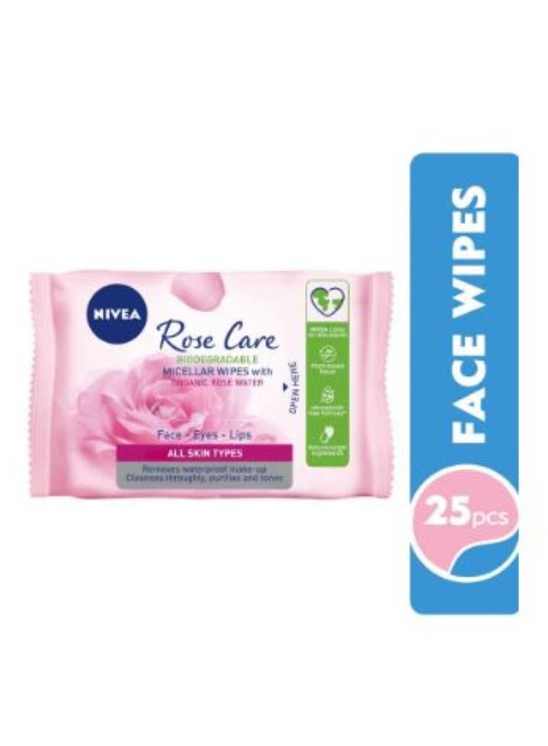 Nivea Cleansing Face Wipes All Skin 25 Wipes - Image 1