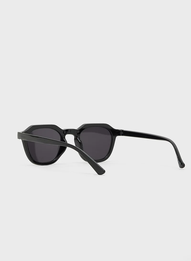 Seventy Five Casual Square Aviator Sunglasses