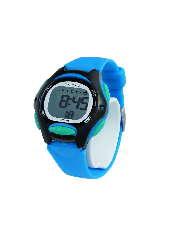 Curio Kids's Plastic Digital Watch CU-8207L-5 - 35 mm