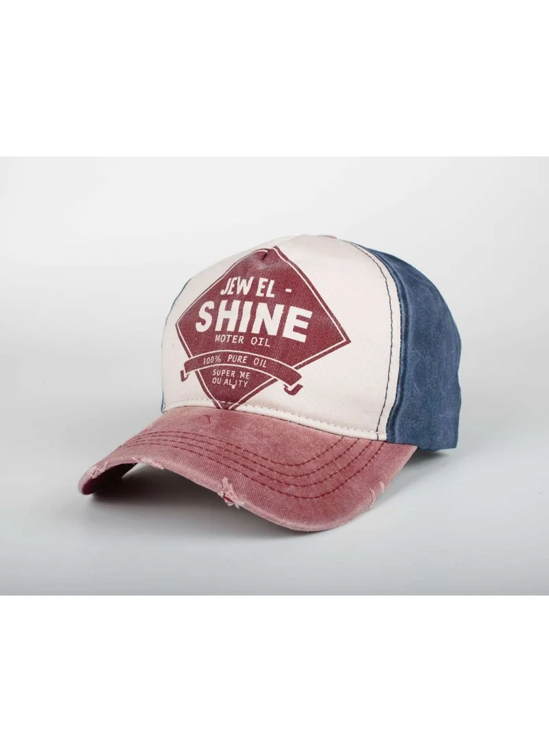 Şapka Market Hat Market Jewel Shine Cap Hat Burgundy