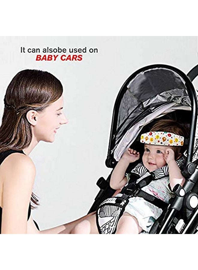 Donier Packs of 2 Toddler Car Seat Neck Relief and Head Support, Pillow Support Head Band Easy Installation On Most Convertible Seats and Safety to Babies and Kids(Bear) - Image 4