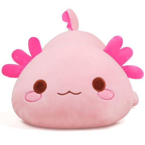 SNOWOLF Pink Axolotl Plush Pillow Cute and Soft Axolotl Stuffed Animal Kawaii Plushie Toy Great Gift for Kids and Adult 197 - Image 5