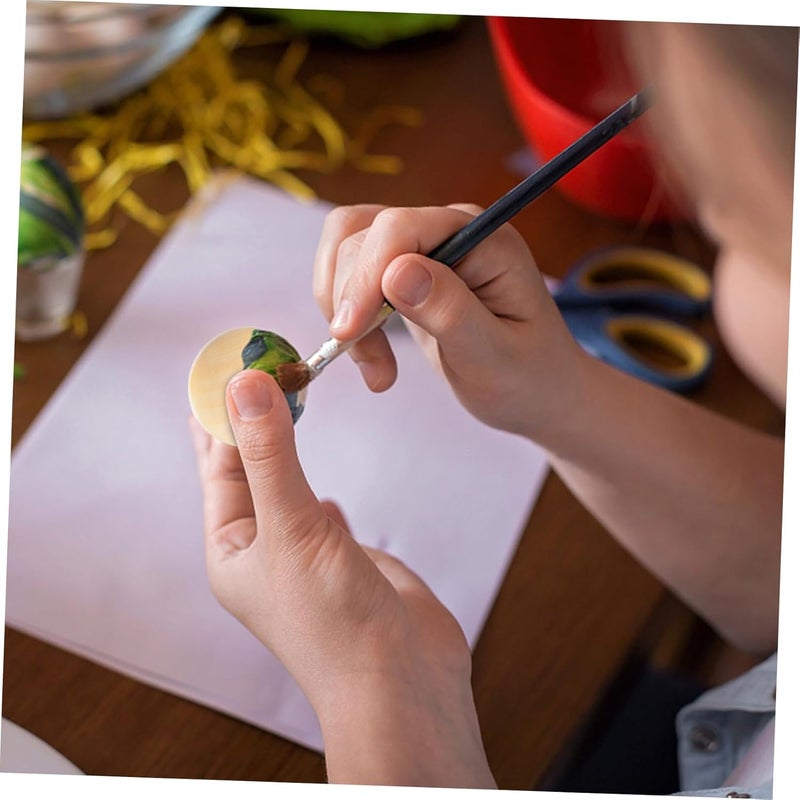 DOITOOL 40pcs Unfinished Wood for Crafts Natural Solid Wood Spheres Projects Smooth Texture Easy to and Decorate for Creative - Image 5
