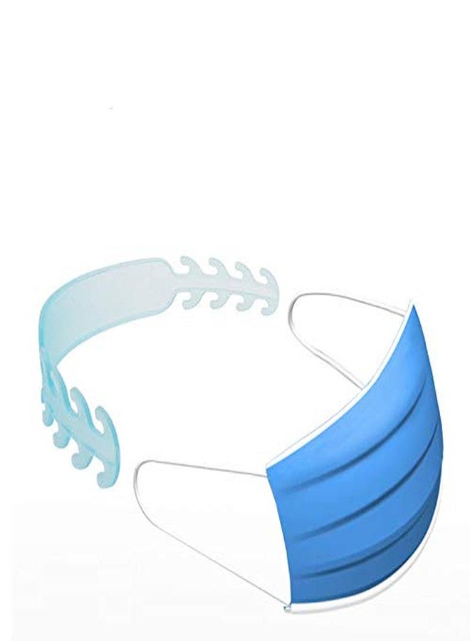 Peluche KitaNo reusable silicon Mask Band for reduced pressure on Earloop- Multicolor (Pack of One Box- 10pcs) (1 Box=10Pieces) - Image 2