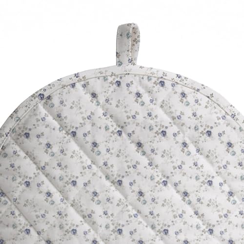 LINENWALAS Premium Cotton Tea Cosy for Kettle – 12x15 Inches | 3-Layer Thermal Insulation | Elegant Printed Design | Tea Kettle Warmer Pot Cover for Coffee Table, Dining Table Décor (Blue Sapphire) - Image 5