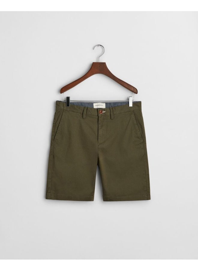 Gant Slim Twill Shorts - Image 1