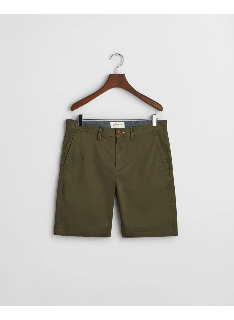 غانت Gant Slim Twill Shorts