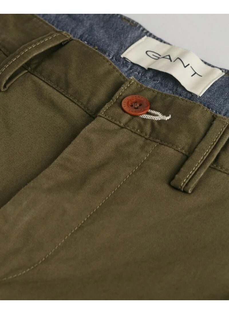 غانت Gant Slim Twill Shorts