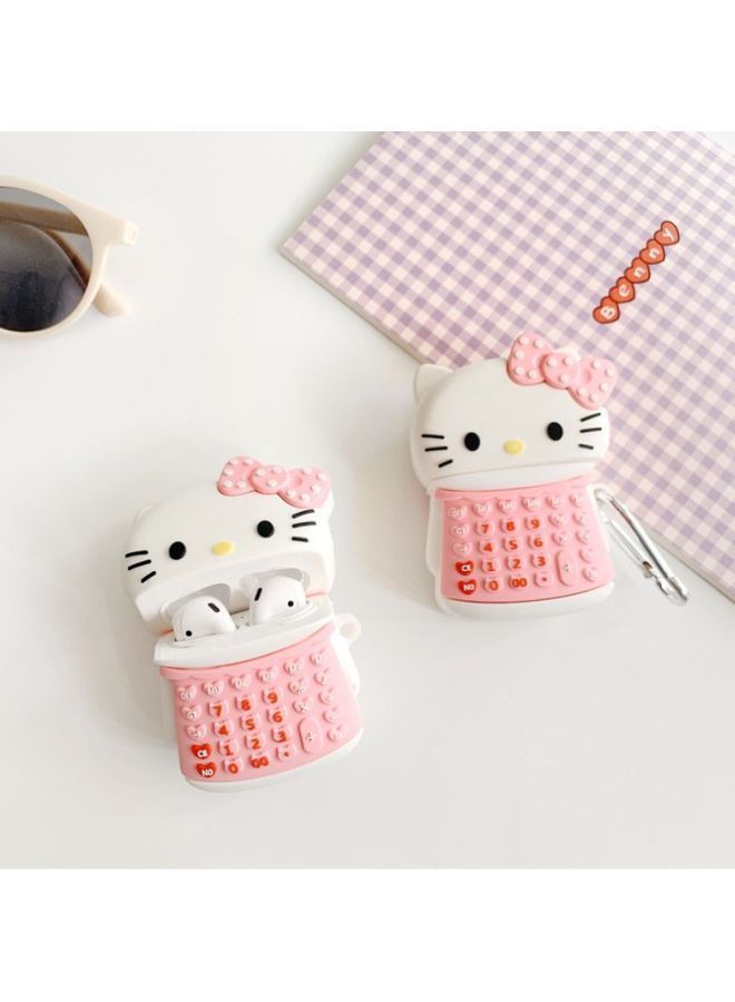 Hello Kitty Themed Case For Apple AirPods 1/2 Pink/White/Black