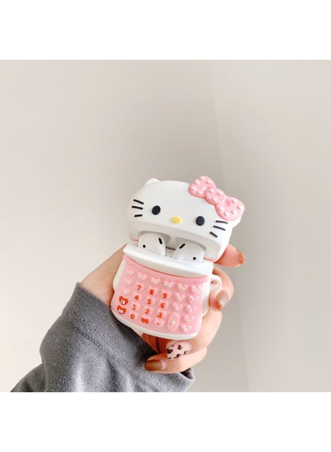 Hello Kitty Themed Case For Apple AirPods 1/2 Pink/White/Black