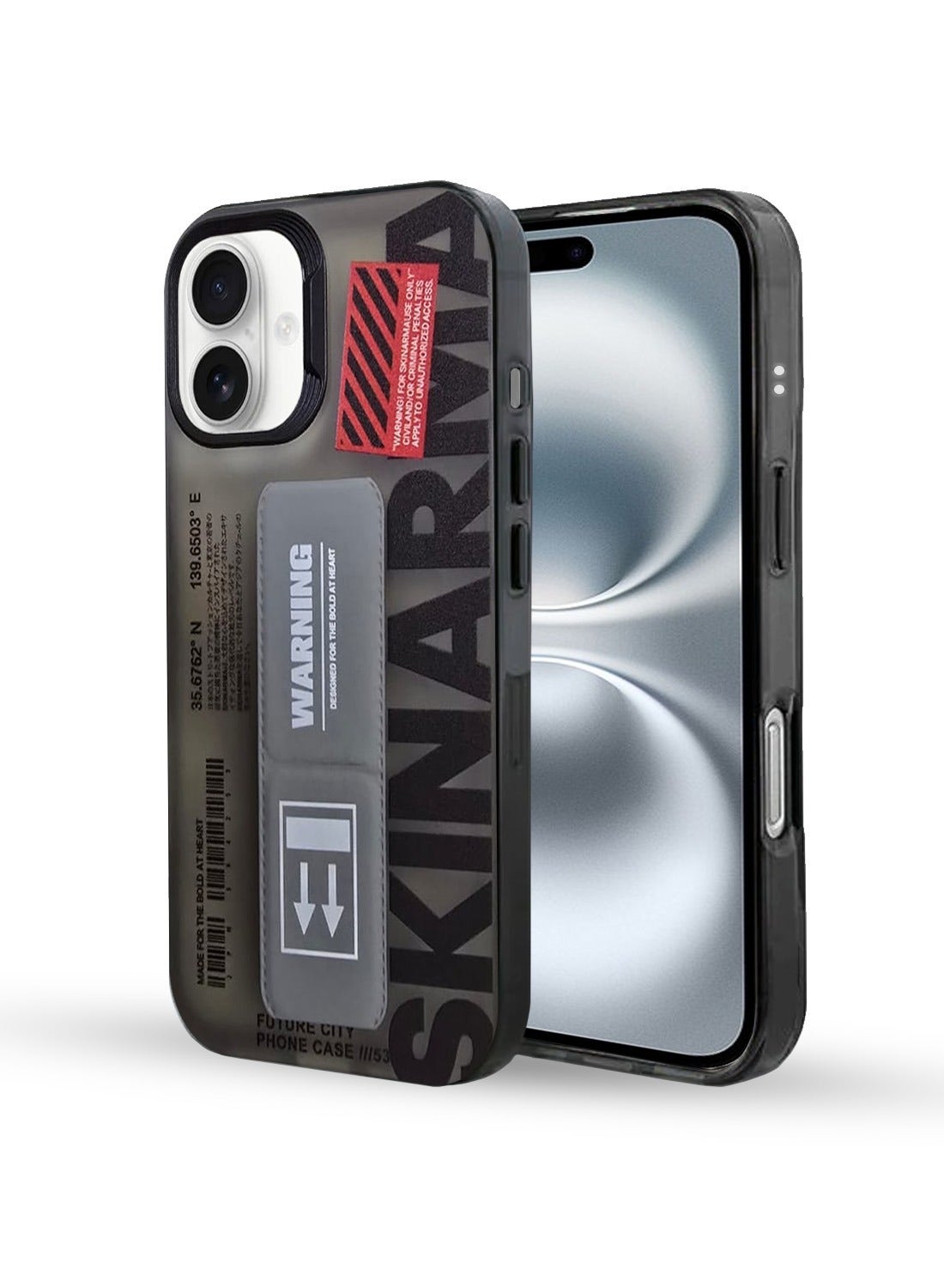 skinarama Skinarama Aesthetic Skinarma Text Design Back Cover Case For Apple iPhone 16 Plus Case Material: Combination | Material: Combination