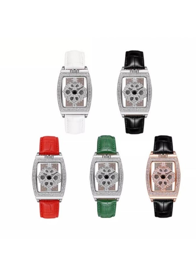 Yiming Women's Light Luxury Niche Starry Sky Full Diamond High-End Watch - Image 2