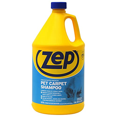 ZEP INC Carpet Shampoo, clear, 128 fl oz (Pack of 1) - Image 1