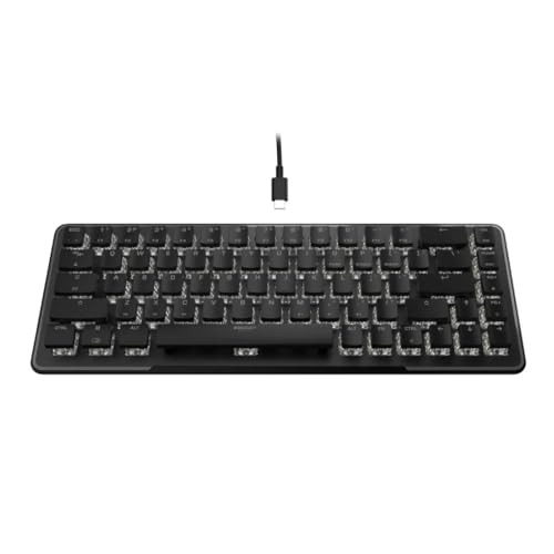 Roccat Vulcan II Mini–65% Optical PC Gaming Keyboard with Customizable RGB Illumination, Detachable Cable, Button Duplicator, On-board profiles, Aluminum Plate, 100 million Keystroke Durability -Black - Image 5